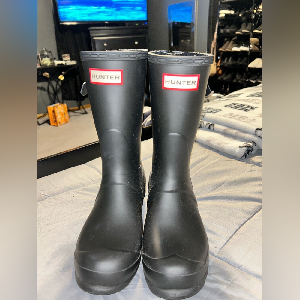 Hunter rain boots